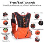 INOXTO-Lightweight Running Backpack 5L Hydration Vest