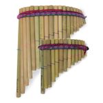 Panpipes - Curved - Rondador - 13 or 20 Pipes - Fairly Traded from Ecuador