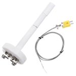 4" K Type Thermocouple Probe with 3.3 ft Thermocouple Wire 2mmx100mm