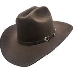 Classic Wool Felt Cowboy Hat 100% Wool Western Stiff Ranch Rodeo Style Premium