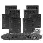 HEAVY DUTY 10MPH All Black Speed Ramp Kit (75mm) - All sizes