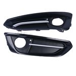 Pair Front Fog Light Grille Left Right For 14-21 BMW F22 F23 218 220 Sport Line