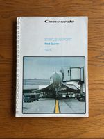 Concorde Status Report Third Quarter 1975 58 Pages BAC Aerospatiale