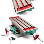 2 Axis Compound Worktable Working Table Cross Slide Bench Milling Vise Fixture