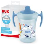 NUK Trainer Cup Sippy | Leak-Proof Soft 1 Stück (1er Pack), Elephant 