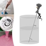 50 Gal 200L Tank Pneumatic Barrel Mixer Agitator Mixing Machine Stainless Steel
