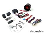 CAR ALARM CENTRAL LOCKING UPGRADE REMOTE SECURITY SYSTEM & SHOCK SENSOR +2 FOBS