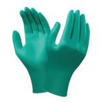 Ansell Touch N Tuff 92-600 Latex Gloves Extra Large Green (Pack of 1000)