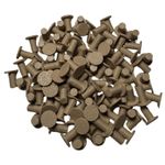 Billy Bookcase Hole Covers – Shelf Pin Caps & One Size, Oak Effect 