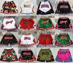 Men's Bulls Short Pants Stitched With Pocket Vintage S-3XL