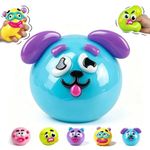 Smushers Squishy, Curiosities Dog Face Swap Squishy Toy, Soft Moldable Cute Slow