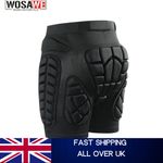 Hip Padded Shorts Protective Armor Butt Protector Skating Skiing Gear Pants