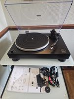 Audio-Technica AT-LP5X Turntable Direct Drive Manual, Black. New Cartridge