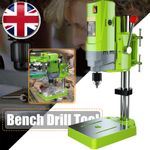710W Drilling Press Bench Rotary Pillar Drill Workbench Stand Machine 5 Speed UK