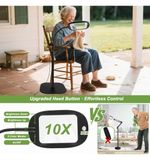 10X Magnifying Flor Dest Lamp 45 LED 5 Colours. Ideal for Craft and Reading NEW