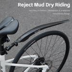 WEST BIKING Quick Release Bicycle Front & Rear Fender Set Road Bike Mudguard
