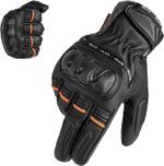 EVO Motorbike GLOVES LEATHER Motorcycle Glove Waterproof Winter thermal PPE WORK