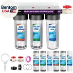 Whole House Water Filter System, 3-Stage Whole Home Water Softener System Highly