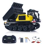 1/50 T14R Panther RTR Electric RC Crawler Dump Tracked Tipper Model Light Sound