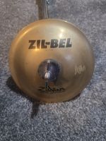 Zildjian Zil-Bel 6in Cymbal with Chrome Stand, Foldable Height-Adjustable