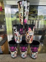 Katseye Wild Hearts Plastic Drink Cups - 3 Cups THREE - 2026 -44oz