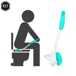 Toilet Tool Wiping Wand Bottom Bum Wiper Incontinence Aid Hygienic Cleaning