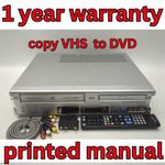 Daewoo DF-4100P VHS To DVD VCR Combo Recorder Main Unit COPY VHS TO DVD
