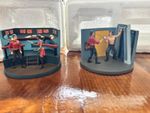 2 Star Trek Hawthorne Village Dioramas - U.S.S. Enterprise NCC-1701 Collection.