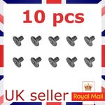 M.2 Drive Mounting Screws - 10 Pack, M2 3mm, Fits M.2 NVMe & M.2 SATA - Black