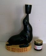 LARGE ZOO SEAL BAR PUB COUNTER DISPLAY VINTAGE DESIGN MY GOODNESS MY GUINNESS