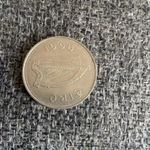 Ireland 10p Decimal Coin 1990 Éire Harp Design Uncertified