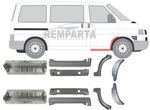 VW Transporter T4 1990-2003 Front Doorstep/Sill/Front Wing Repair Set/Left&Right