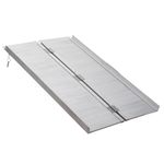 Portable Folding Wheelchair Ramp Mobility Scooter Access Ramp Carry Handle