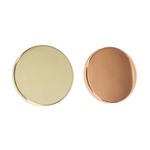 Candle Tin Lids 30cl Silver Brass Copper Metal Lid For Containers Pack of 500