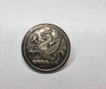 Antique Livery Button Griffin outstretched wings  15 mm doughty & Co