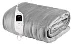 Emperial Electric Heated Throw Blanket Soft Fleece 9 Hour Timer Machine Washable