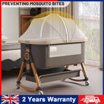 Baby Bedside Crib Sleeper Bassinet Safe Co-Sleeping Storage Bag Easy install