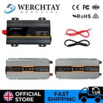 Power Inverter 3000W 3600W 5000W Pure Sine Wave 12V To 240V Converter Camping UK