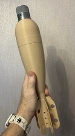 World War 2 3D Printed British 3" (INCH) Mortar Signal Shell Prop/Re-enactment