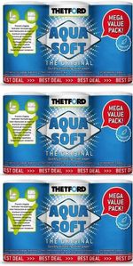 Thetford Aqua Soft Chemical Toilet Paper Tissue 18 Roll Mega Pack Motorhome