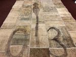 Persiian Vintage Patchwork modern-style rug size 235 x 170