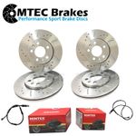 BMW F30 F31 335d xDrive 335i Front Rear Brake Discs Pads Sensors 340mm 330mm 