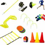 Speed Agility Hurdles Poles Cones Ladders Football Training Sport Equipment