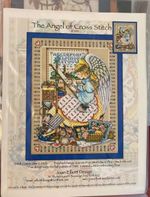 Angel of Cross Stitch (JE200) - Joan Elliott Cross Stitch Designs - Chart Only !