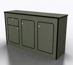Camper Kitchen Pod Kit Van Furniture Unit Campervan Storage MDF Cupboard POD040
