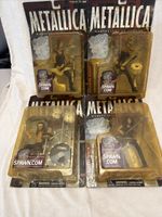 Metallica Harvesters of Sorrow Complete Set - McFarlane Action Figures 2001