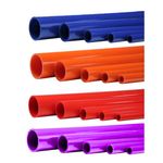 PVC Coloured Pipe Metric Solvent Weld Plumbing Tubing Aquarium Fish Tank Pond 
