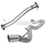 STAINLESS STEEL PERFORMANCE EXHAUST SYSTEM FOR LAND ROVER DEFENDER 90 TD5 & TDCI