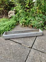Vintage Galvanized - Eltex Poultry  Feeder Trough - Herbs - Watertight.