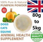 Pumpkin Powder 80g-5kg High Fibre Prebiotic Natural Digestive Supplement FREE PP